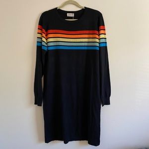 Knit, long-sleeve dress from ModCloth